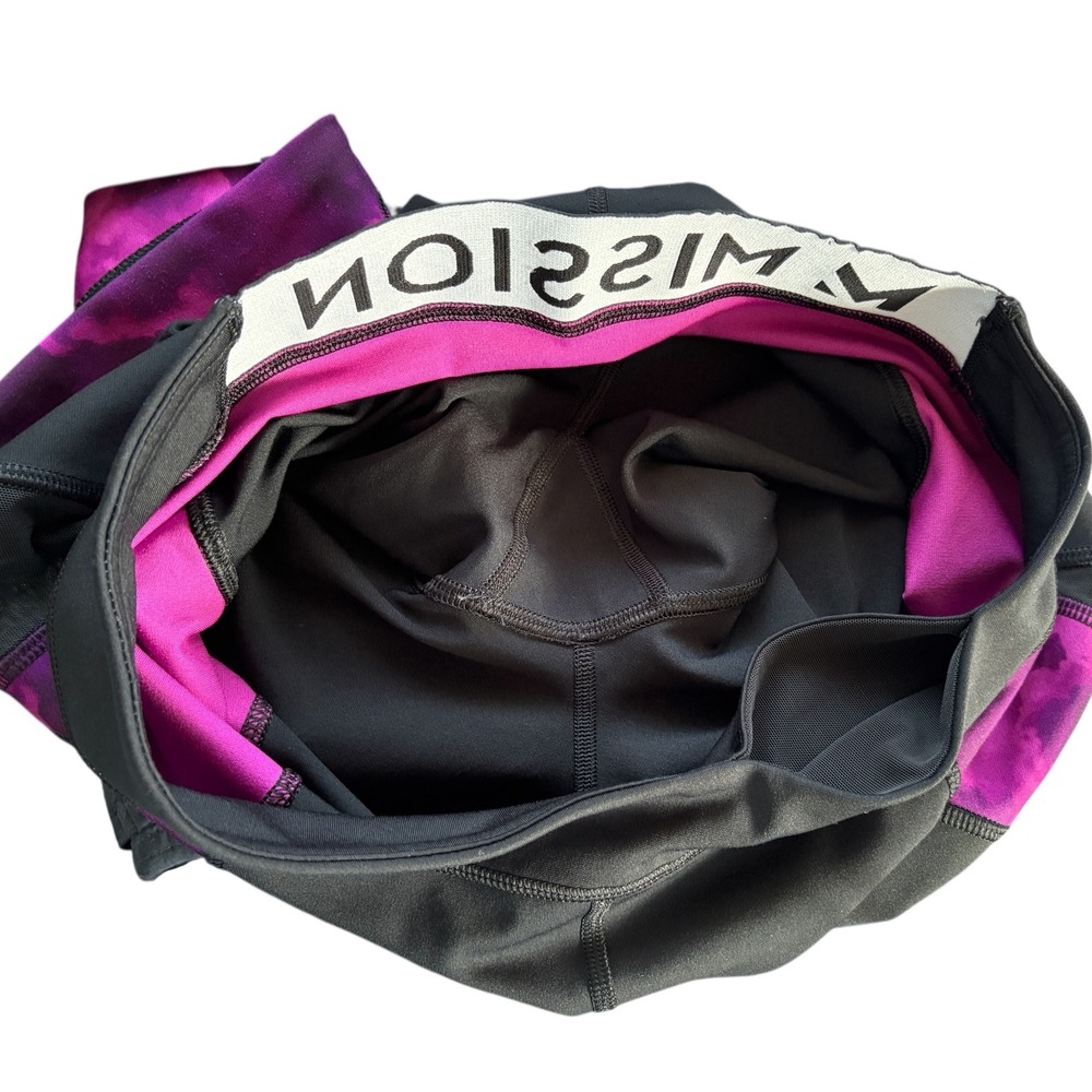 Mission Women's VaporActive Aerial Mid-Rise Crop Leggings, Size Medium, Yogaa - Picture 8 of 10